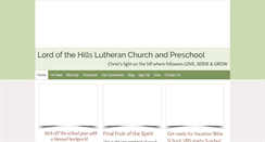 Desktop Screenshot of lordofthehills.org